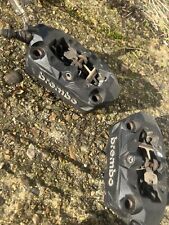 Pinze freno anteriori radiali monoblocco Brembo 100 mm colore nero 