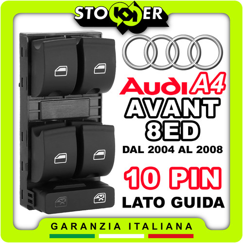 Pulsantiera lato guida
