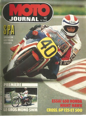 Moto journal 564 spa - moto,