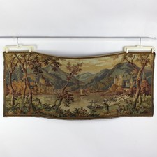 Arazzo Intrecciato Marrone Da Esterno Paesaggio Naturale 29" X 70"