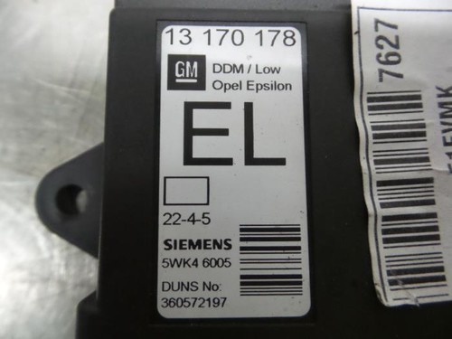 Centralina comfort opel vectra - comfort,