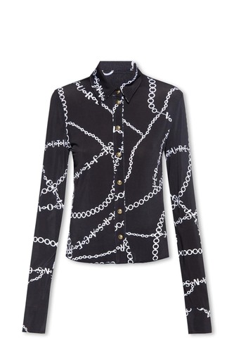 Camicia donna nero versace - camicia,