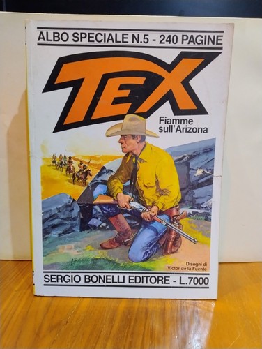Tex albo speciale fiamme - albo,