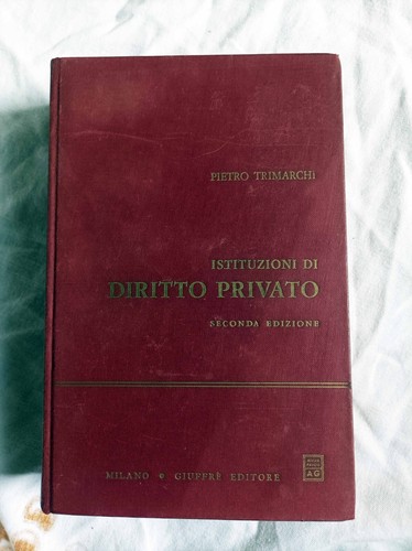 Libro istituzioni diritto - istituzioni, di