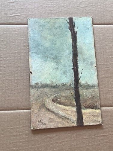 Quadro olio masonite - su,