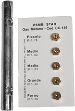 KIT 5 Ugelli 6MB Gas Metano