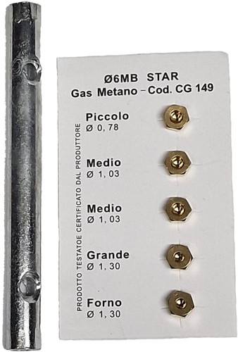 Kit ugelli 6mb gas metano - kit, 5