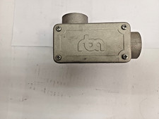 MATERIALE ELETTRICO INDUSTRIALE RTA  83305 CASSETTA DERIVAZIONE ALLUMINIO 2 VIE