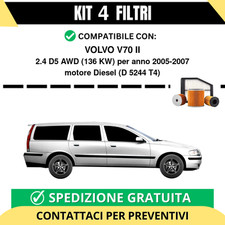 Kit 4 Filtri Tagliando per