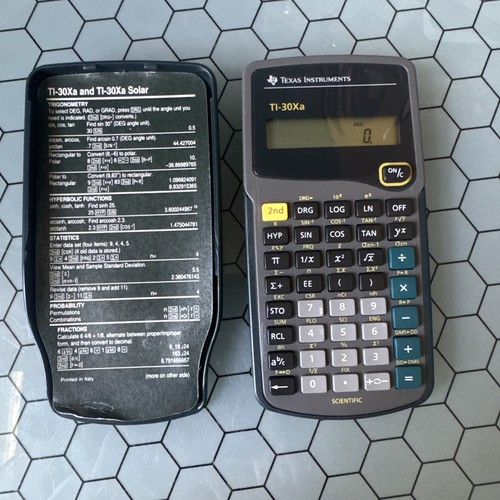 Texas instrument 30xa - texas, ti-30xa