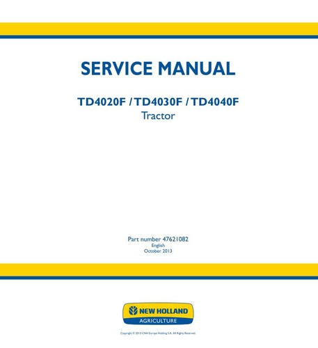 New holland td4020f - new, td4020f,