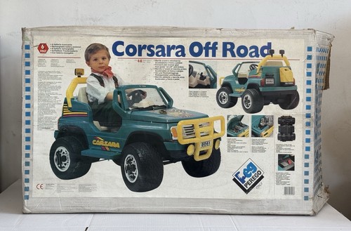 Vtg peg perego electric car - peg,