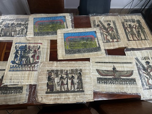Papiro egizio originale - egizio,