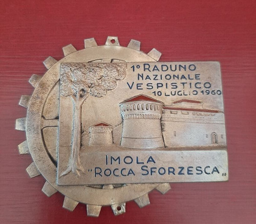 Vespa placca 1960 - vespa,