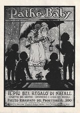 PUBBLICITA' 1928 PATHE' BABY