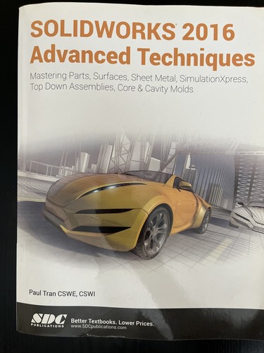 Solidworks 2016 advanced - solidworks,