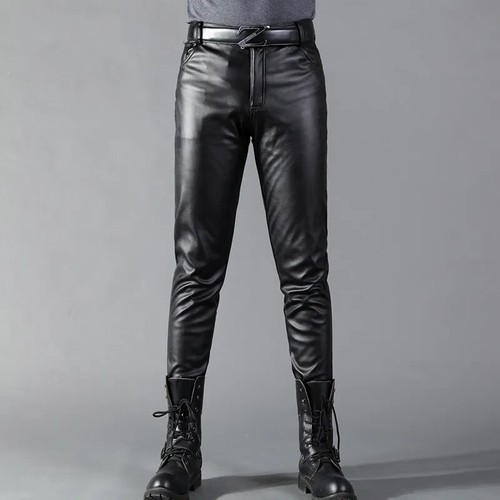 Pantaloni uomo pelle - pantaloni,