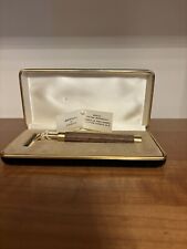 Rasoio da Barba Radica e Ottone Dorato 24k, Acca Kappa Vintage Raro