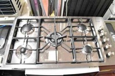 Piano Cottura Foster 5 Fuochi In Acciaio Dimensione 95x97 Cm Nuovo