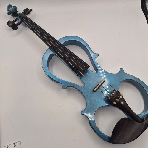 Cecilio violino elettrico - violino, blu
