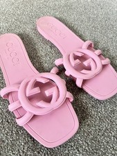 Pantofole rosa Mule nuove