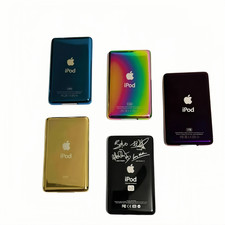 NUOVA custodia posteriore in metallo per iPod Classic / Video--SOTTILE spedizione rapida