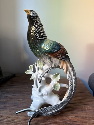 Grand faisan porcelaine - ,