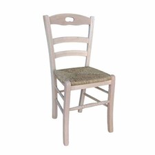 Sedia legno loris con seduta