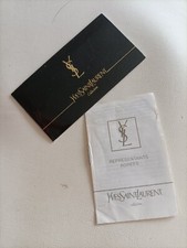 Yves Saint Laurent Vintage Libretto Garanzia orologio Booklet Warranty Watch 