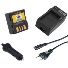 Batteria Patona per caricabatteria casa/auto per Jvc GZ-MG21,GZ-MG21E,GZ-MG21US