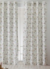 Set 2 Tende Ikigai Floreale con Occhielli - 100% Cotone - NAF NAF - 140 x 270 cm