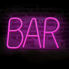 NEON LED BAR PINK FOREVER