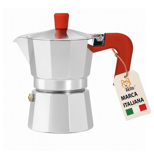 Caffettiera moka alluminio - alluminio, 2