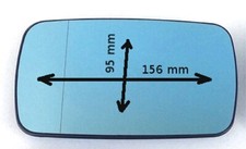Vetro Specchietto Specchio DX