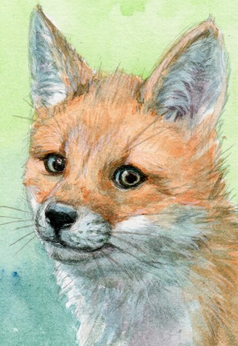 Aceo originale cucciolo - originale,
