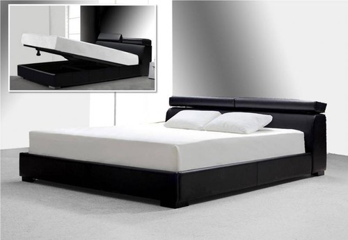 Letto contenitore matrimoniale - letto,
