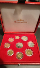 Serie 8 monete fdc Monaco 2001