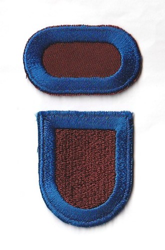 Oval beret flash operational - oval,