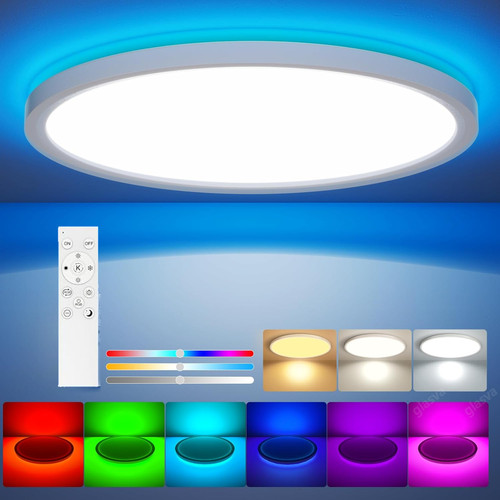 Plafoniera led rgb cielo - plafoniera,