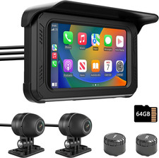 Dash Cam Moto Con Carplay E