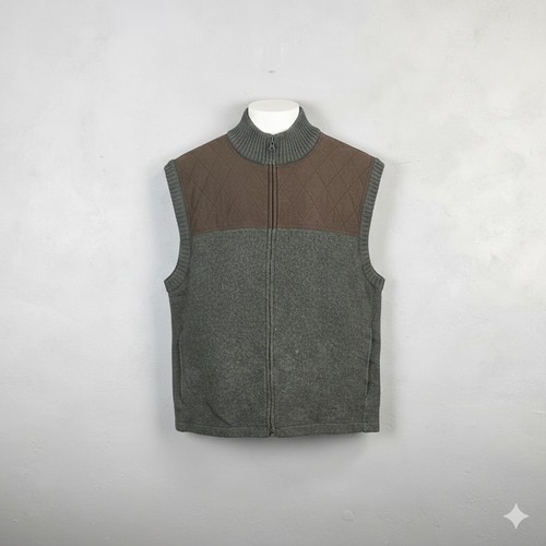 Woolrich gilet lana uomo - lana,