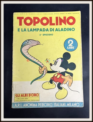Albi oro disney 40 - 40,