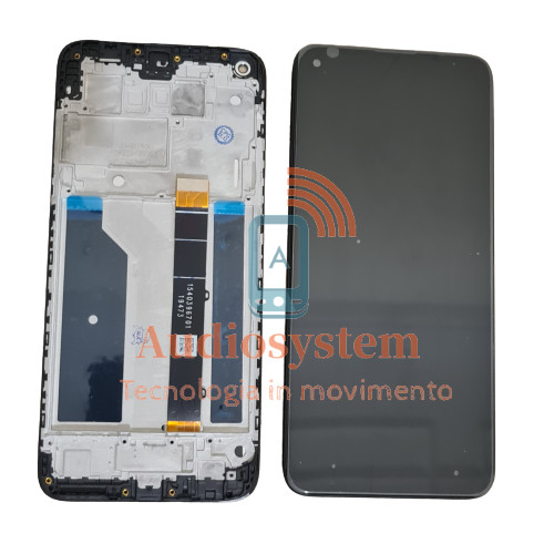 Display touch screen frame - touch, +frame