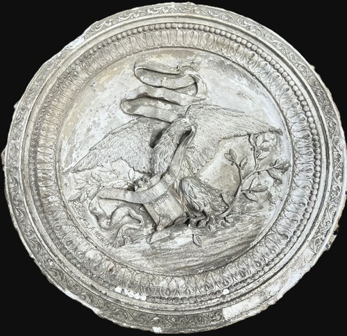 Rosone gesso inizi del - in, '900