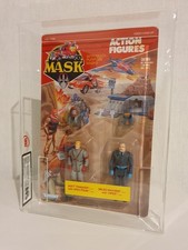 M.a.s.k Matt Trakker & Spectrum Miles Mayhem & Viper UKG 80% 1986 Kenner
