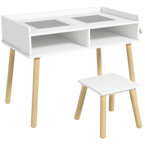 Set tavolino con sgabello - set, per