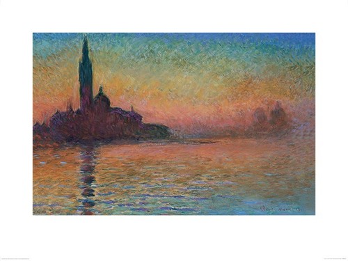 Claude monet tramonto a - claude,