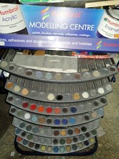 ESPOSITORE 7 PIANI HUMBROL VERNICE SMALTO