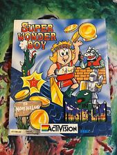 SUPER WONDER BOY IN MONSTER LAND ATARI ST NO COMMODORE AMIGA ACTIVISION