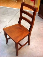 SEDIA LEGNO MASSELLO